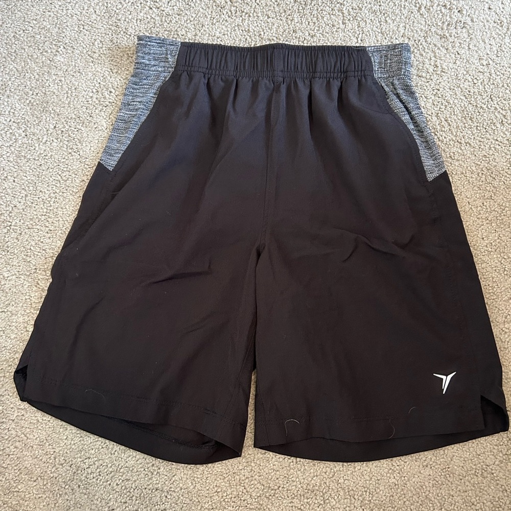 Old Navy Black and Gray Athletic Shorts